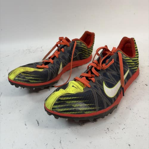 Nike Waffle XC Cross Country Track Shoes Spikes, Size 14, w/ Bag