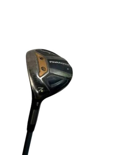 Callaway Paradym 7 Wood 21 LH HZRDUS Silver 60 5.5 Used