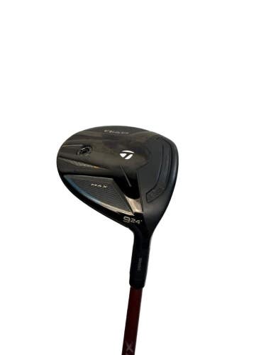 TaylorMade Qi4D Max 9 Wood 24 RH Denali Frost Red 50 5.5 Used