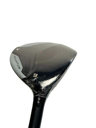 New Callaway Quantum Max 9 Wood 24 RH Fujikura Ventus TR Black 6-X VeloCore