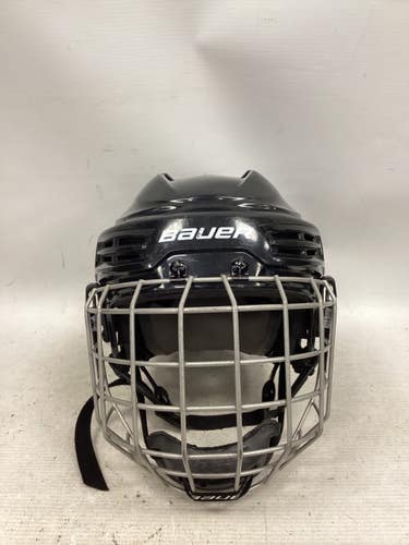 Used Bauer IMS 5.0 Helmet Cage Combo Black SM 11851-S000052465