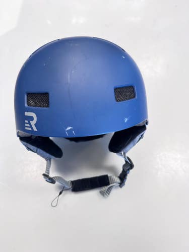 Used Snowsport Helmet Youth Navy Blue One Size 11860-S000316026