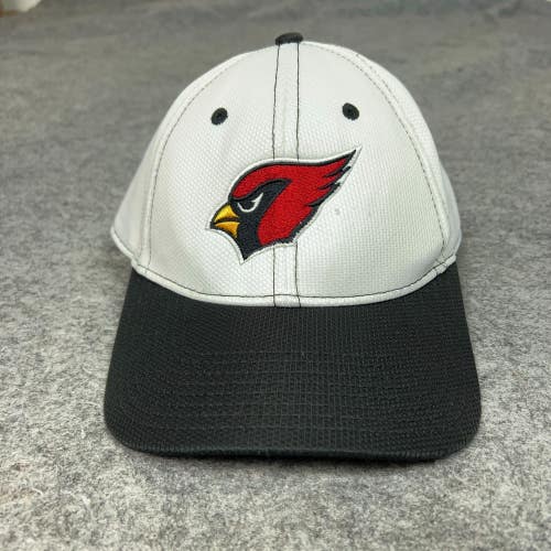 Arizona Cardinals Mens Hat Snapback White Black Logo Football NFL New Era Sport