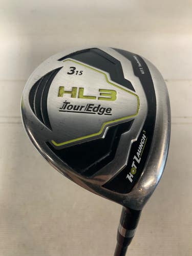 Used Tour Edge HOT LAUNCH 3 Mens Fairway Wood RH 3 Wood 11823-S000041976