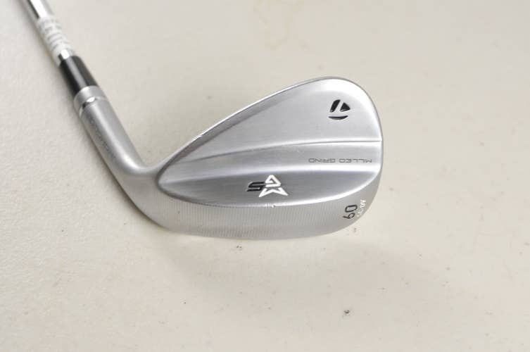 TaylorMade Milled Grind 5 Chrome 60*-09 Wedge DG 115g Wedge Flex Steel #227524