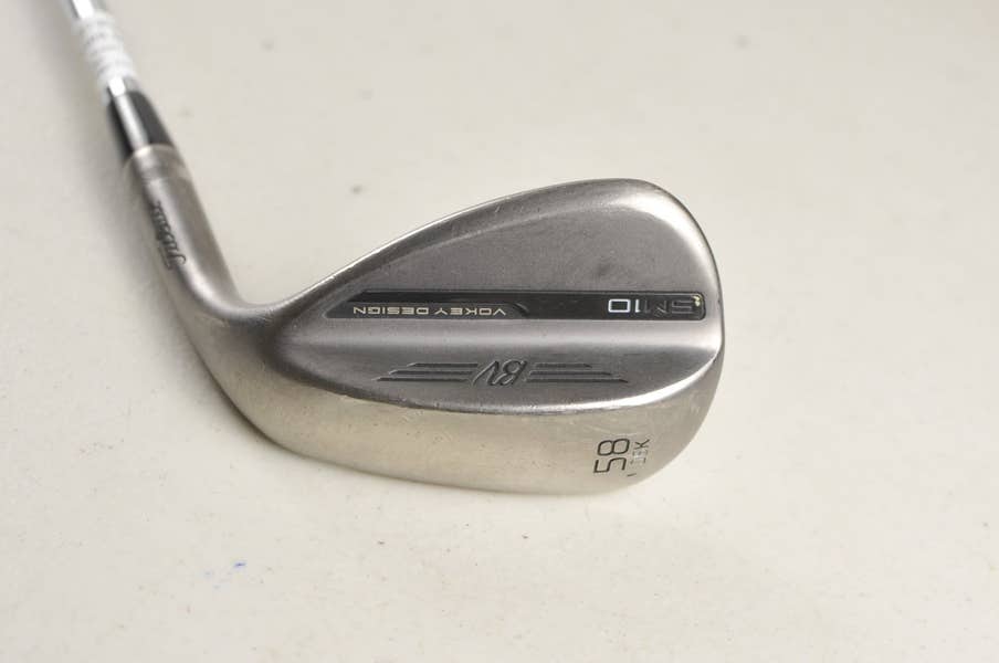 Titleist Vokey SM10 Nickel 58*-06K Wedge Right BV Wedge Flex Steel