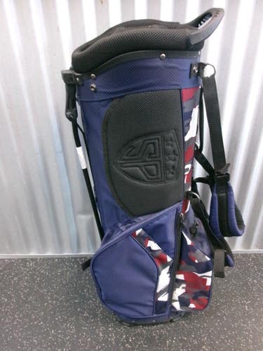 Used SUBTLE PATRIOT Mens Stand Bag Navy Blue 11868-S000072067