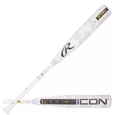 New Rawlings ICON BB/SB USSSA 2 3/4 Bat 11868-ICON