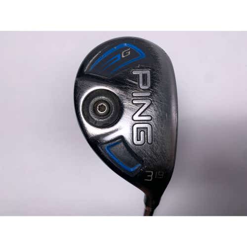 Ping G 2016 3 Hybrid 19* Alta 70g Stiff Graphite Mens RH