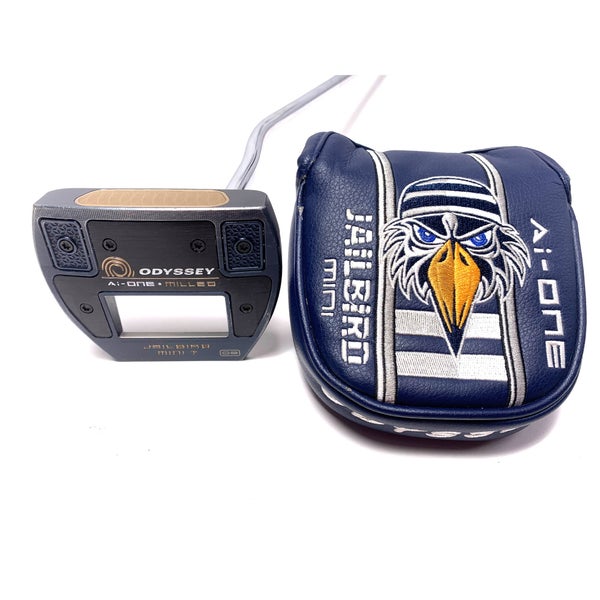 Odyssey Ai-One Milled Jailbird Mini T Putter 33.5