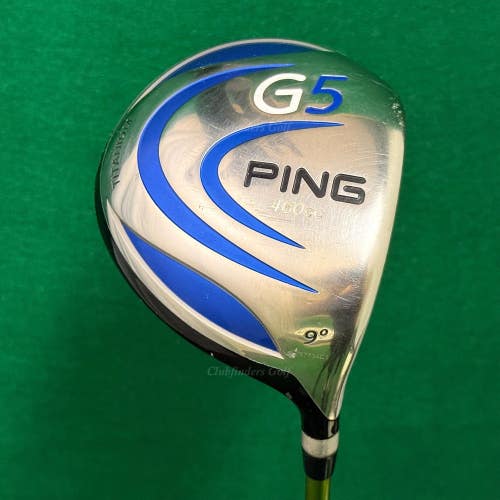 Ping G5 460cc 9 Titanium Driver Aldila NV 65-S 350 Graphite Stiff
