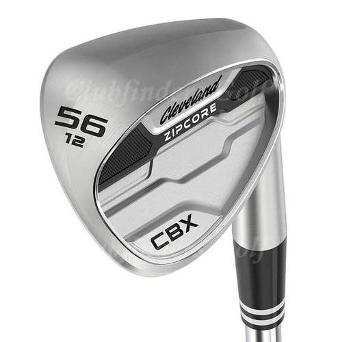 NEW Cleveland CBX Zipcore Chrome 56-12 56 Sand Wedge DG Spinner TI Wedge Flex