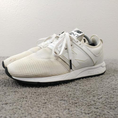 New Balance 247 Womens Size 6.5 White Running Sneakers REVlite WRL247FB Low Top