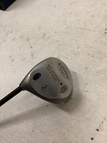 Used Callaway BIG BERTHA WAR BIRD Mens Fairway Wood LH 2 Wood 11725-S000507841