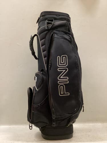 Used Ping EXPLORE Mens Cart Bag Black 11725-S000507868