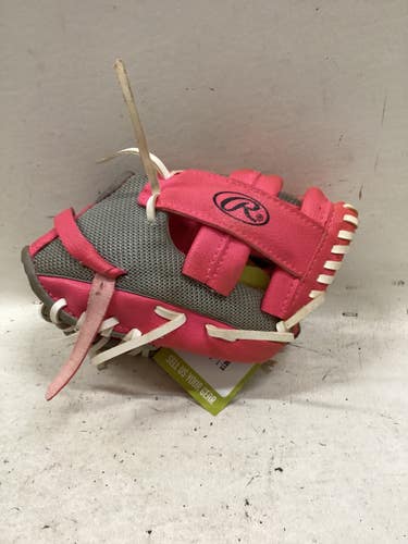 Used Rawlings PL90PSM BB/SB Glove T-ball Pink 9" 11725-S000507920