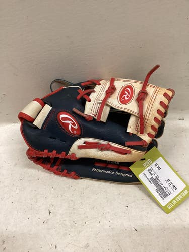 Used Rawlings WPL110NWS BB/SB Glove RH Throw Navy Blue 11" 11725-S000507918