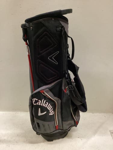 Used Callaway MENS CART BAG Mens Cart Bag Grey And Red 11725-S000507972