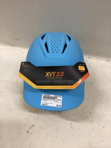 Used Evoshield XVT 2.0 Batting Helmet No Mask Carolina Blue M/L 11725-S000508529