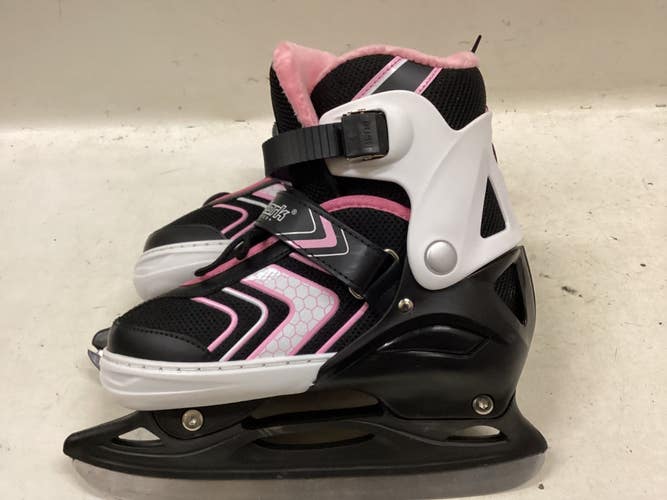 Used NATTORK SKATES Womens Softboot Skate Black And White Adjustable 11725-S000508493