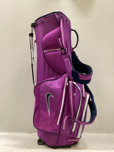 Used Nike PURPLE BAG Womens Stand Bag Purple 11725-S000508705