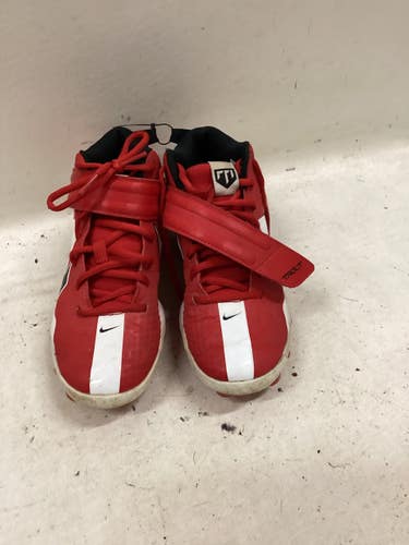 Used Nike TROUT BB/SB Cleats Red And White Junior 04 11725-S000508001