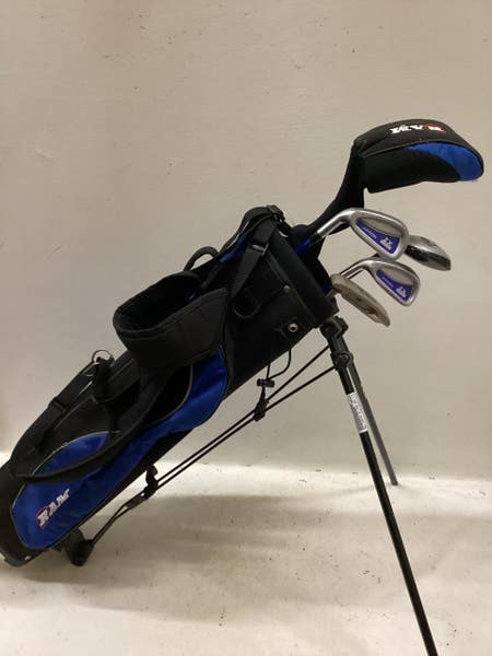 RAM ZX Tour-J ジュニアゴルフクラブセット Used Ram JUNIOR ZX TOUR Jr Package Set LH Royal Blue 5 Piece 11725