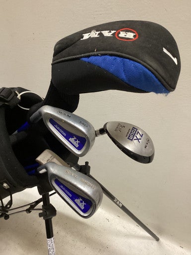 RAM ZX Tour-J ジュニアゴルフクラブセット Used Ram JUNIOR ZX TOUR Jr Package Set LH Royal Blue 5 Piece 11725