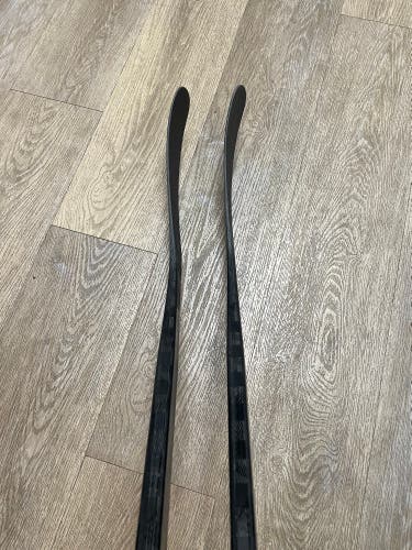 New 2-Pack Bauer NHL Pro Stock Nexus DK (dressed as Tracer) LH Custom Toe 82 Flex Hockey Stick (New)