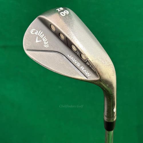 Callaway Jaws Raw Black Plasma 60-8Z 60 Lob Wedge Stepped Steel Wedge Flex