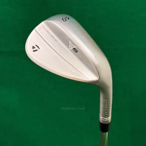 TaylorMade Milled Grind 5 MG5 60-TW11 60 Lob Wedge Stepped Steel Wedge Flex