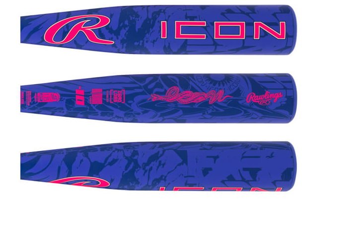 New 2027 Rawlings Icon (-8) & (-10) USSSA Baseball Bat: RUT7I1