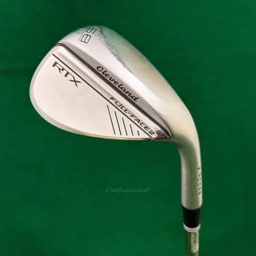 Cleveland RTX Zipcore FULL-FACE 2 58-8 58 Lob Wedge DG Spinner TI Wedge Flex