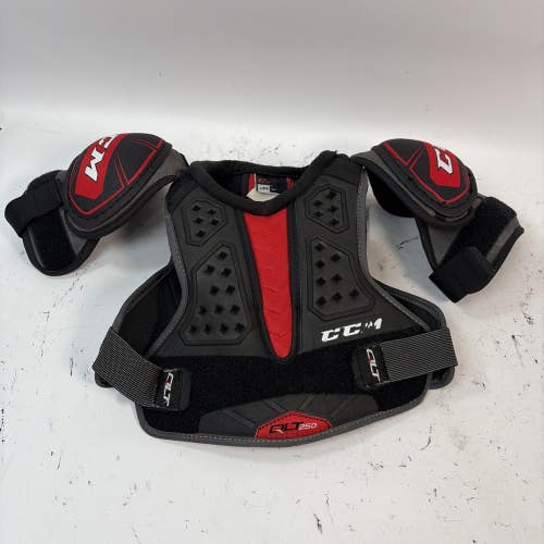 CCM QLT 250 Hockey Shoulder Pads, Junior Small