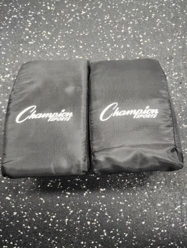 Used Champion Sports KNEE SAVERS BB/SB Catchers Knee Savers Black 11849-S000044478
