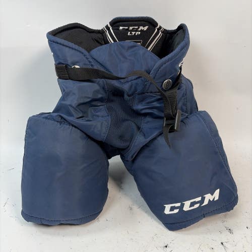 CCM LTP Hockey Pants, Blue, Youth Medium