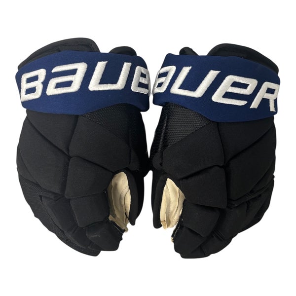 Bauer Vapor Hyperlite Gloves 13" Pro Stock - Toronto Maple Leafs Flipside (Like New)