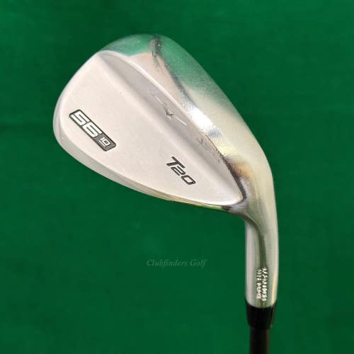 Mizuno T20 Chrome 56-10 56 Sand Wedge Project X LZ Blackout 5.5 Steel Regular
