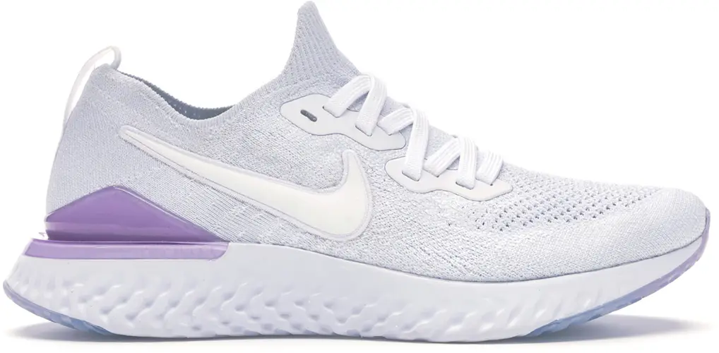 Size 9.5 - Nike Epic React Flyknit 2 White Pink (Women's) BQ8927-101
