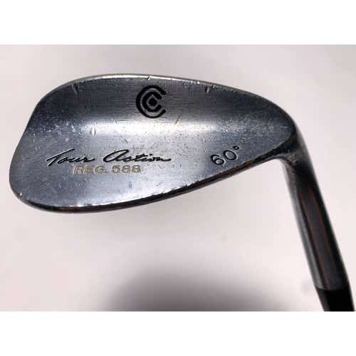 Cleveland 588 Chrome Lob Wedge LW 60* True Temper Wedge Steel Mens RH