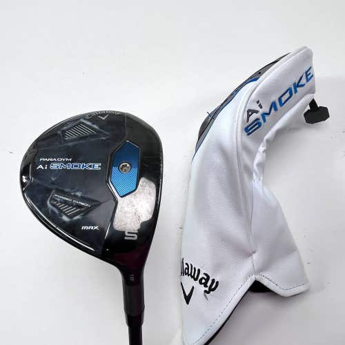 Callaway Paradym Ai Smoke Max 5 Fairway 18* Mitsubishi Tensei Blue Regular RH
