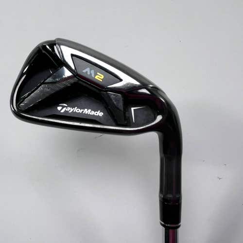 TaylorMade M2 Single 6 Iron REAX High Launch 88g Stiff Steel Mens RH