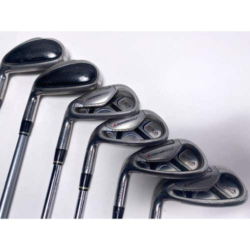 LEFTY Adams Idea Tech OS Iron Set 5-PW True Temper GS 75 Regular LH