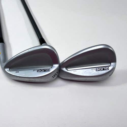 Ping Glide 2.0 Wedge Set 56* 14 | 60* 14 CFS 70 70g Regular Graphite Mens RH