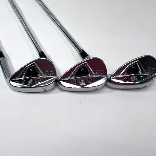 TaylorMade XFT TP Milled 2010 Wedge Set 50* 6 | 54* 12 | 58* 12 KBS Hi-Rev RH