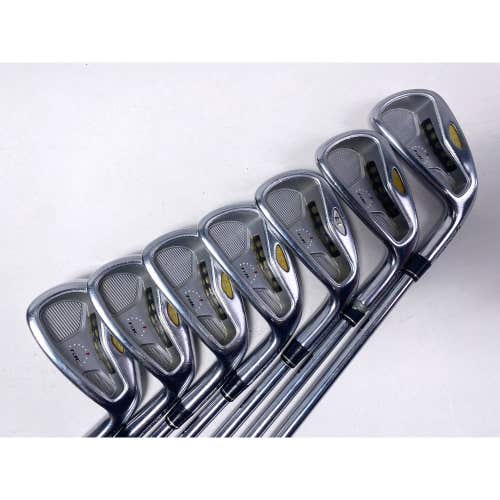 TaylorMade Rac LT 2005 Iron Set 3-9 T-Step Professional 110g Stiff RH +1/2''