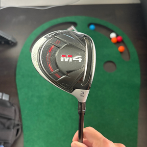 TaylorMade M4 Right Handed Fairway Wood Stiff Flex 3 Wood Graphite Shaft (Used)