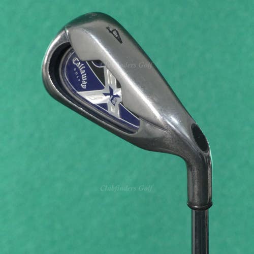 Callaway X-18 Single 4 Iron Factory True Temper Steel Uniflex