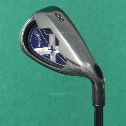 Callaway X-18 Single 8 Iron Factory True Temper Steel Uniflex