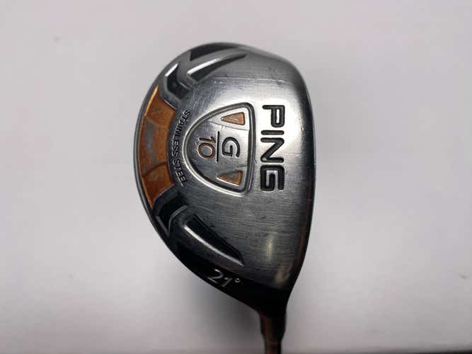 Ping G10 4 Hybrid 21* Aldila VS Proto HL By You 80g Stiff Graphite Mens RH